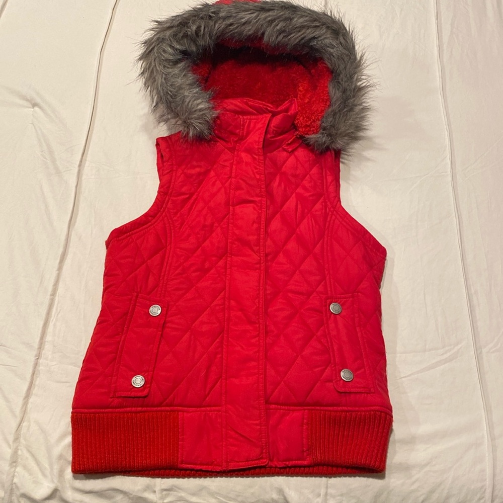 Women's Small  Hooded vest by Maurice's